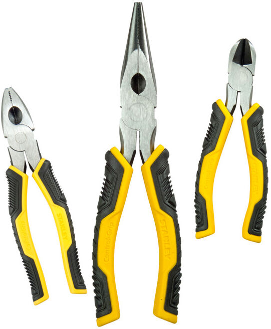 Stanley Set de pinces Control-Grip avec pince pointue, 3 pièces (STHT0-75094)
