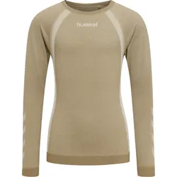 hummel hmlSPIN Seamless Langarmshirt Mädchen simply taupe 140/152