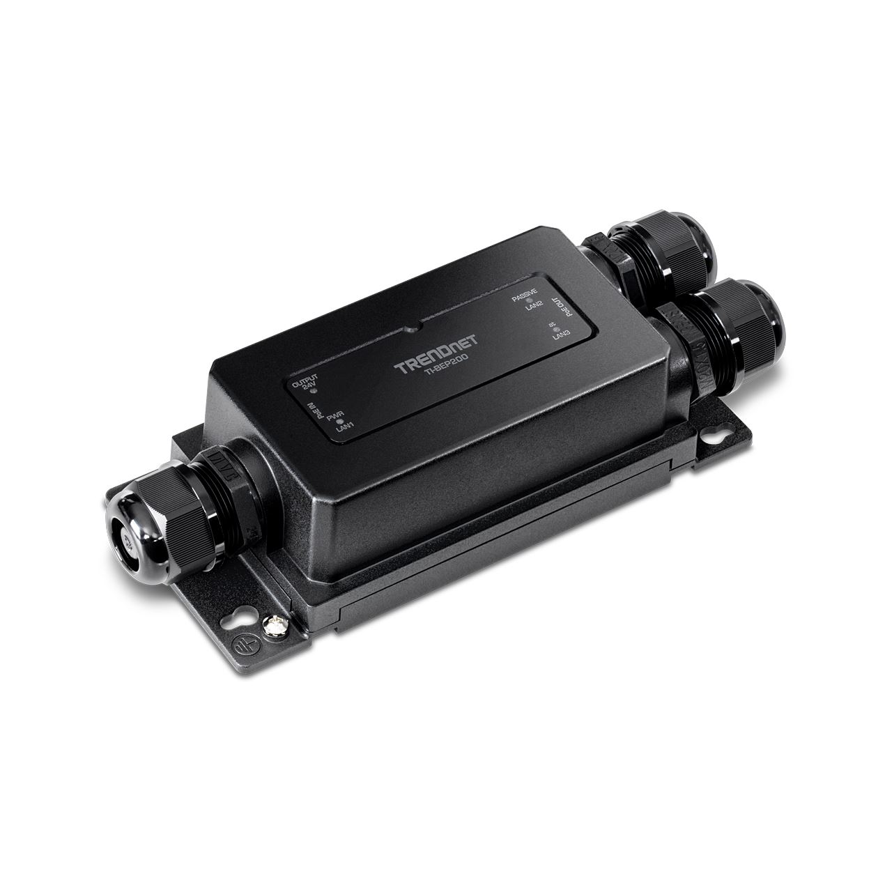 TrendNet 2-Port Gbit. Industrial active/passive PoE+ Ext.