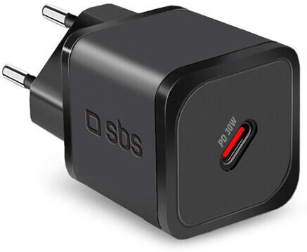 CARREGADOR TELEMÓVEL SBS USB-C 30W GAN
