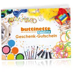 Geschenk-Gutschein "Fasching & Karneval"
