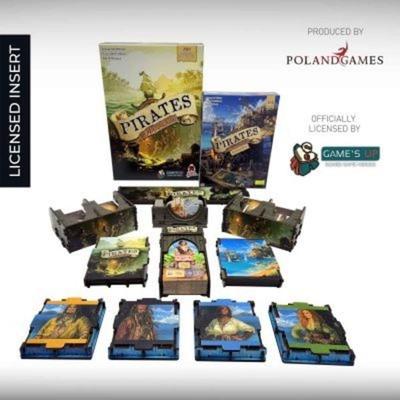 Pegasus ERA89815 - Insert: Pirates of Maracaibo + Commanders Expansion UV Print, Spiele-Organizer