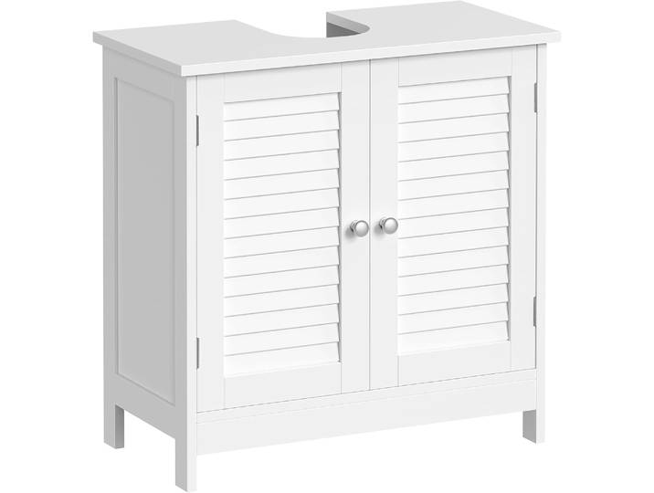 Waschbeckenunterschrank 60x30x60 cm Weiss 2 Türen