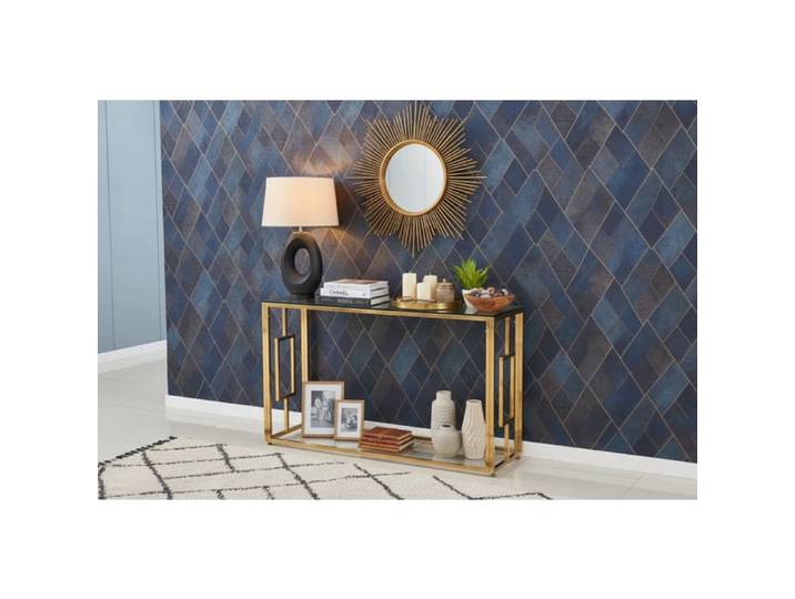 Console Gold Transparent 120x40x78 cm SOPHIE