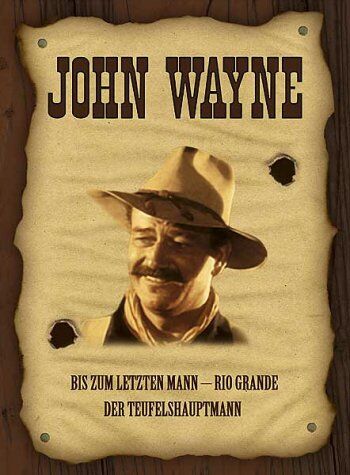 John Wayne - John Wayne - Bis zum letzten Mann / Rio Grande / Der Teufelshauptmann (Digipak) [3 DVDs] - Preis vom 08.10.2026 07:26:42 h