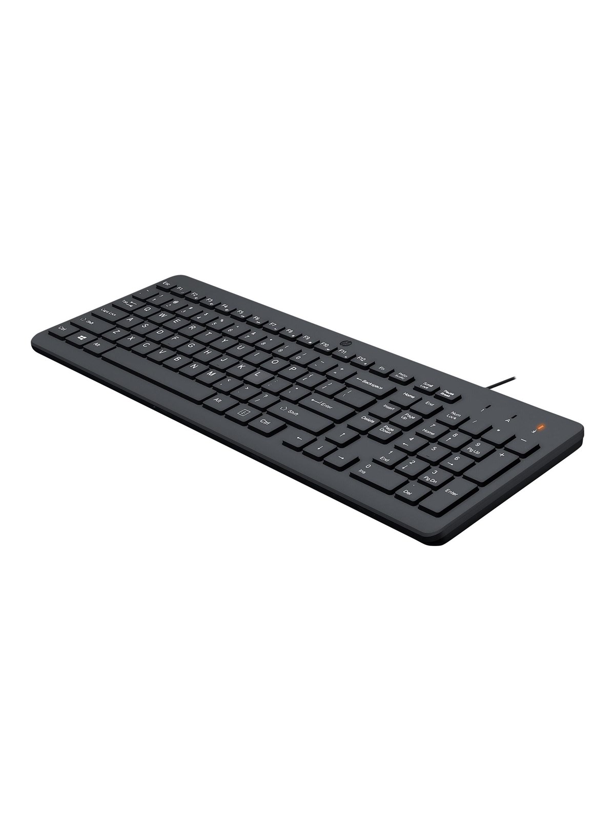 HP 150 - Tastatur - Englisch - Schwarz