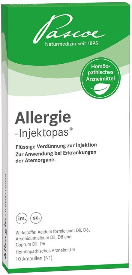 Allergie-injektopas Injektionslösung Ampullen