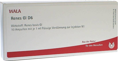 WALA Heilmittel GmbH RENES GL D 6 Ampullen 10X1 ml 02829530