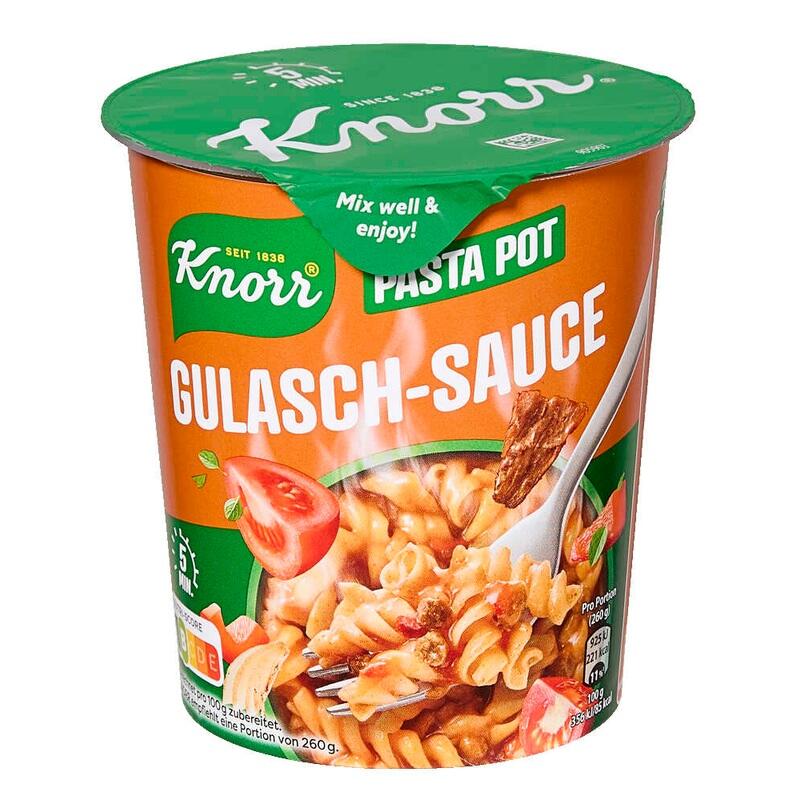 Knorr® Pasta Snack Pot Gulasch-Sauce 60,0 g 3240099005