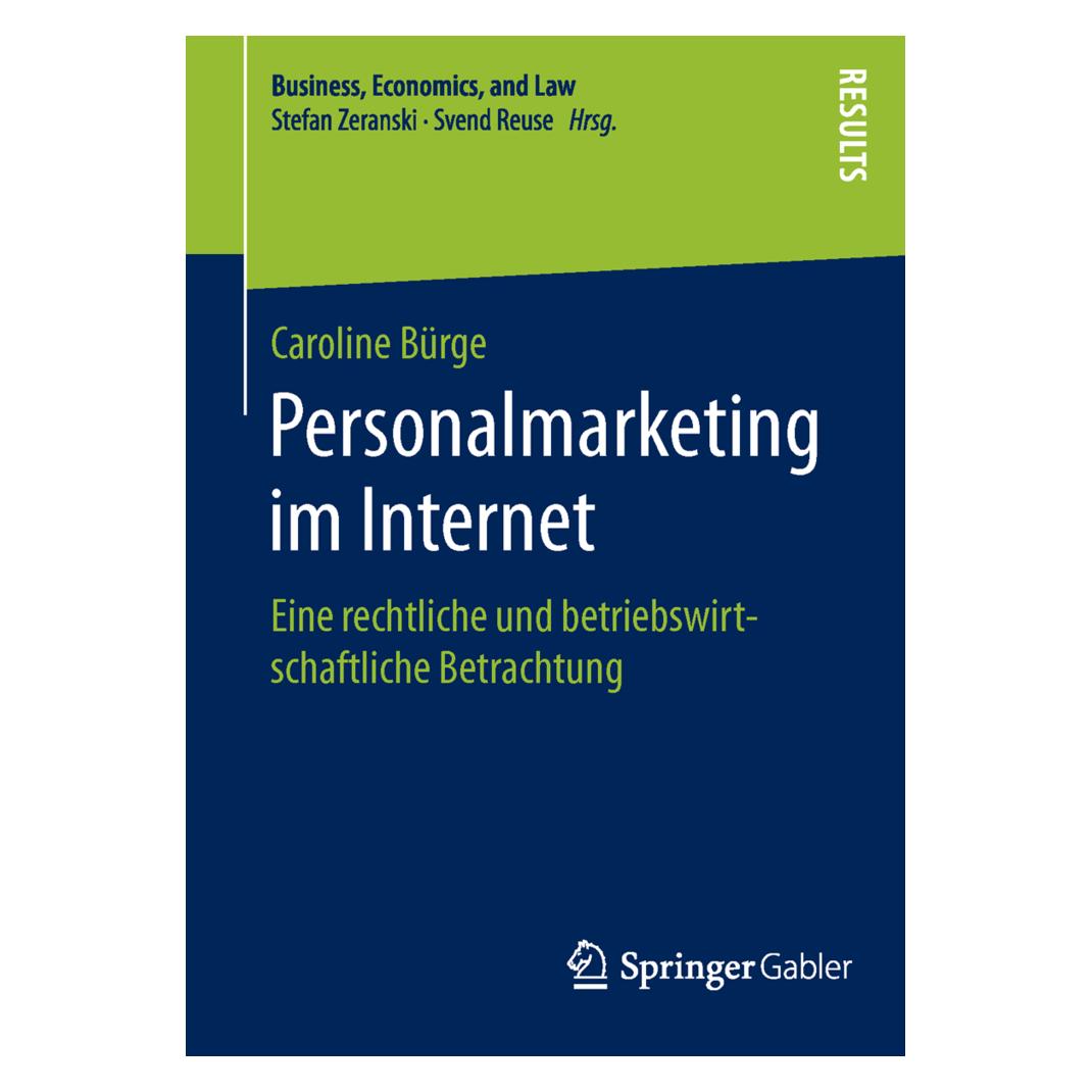 Gabler Personalmarketing im Internet (Deutsch, Softcover, Caroline Bürge) (7535269)