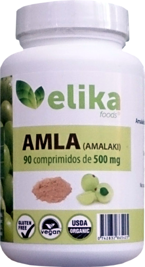 Elikafood Amla 90 Tablets 500 mg