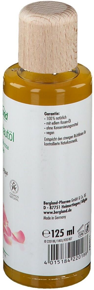 Bergland Rosen Hautöl 125 ml Öl