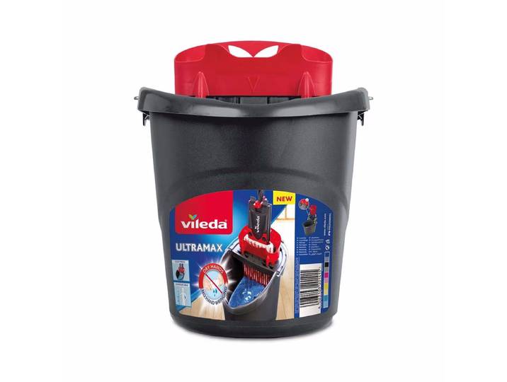 Vileda Ultramax Putzeimer – Bodenwischer/Wischmopp – schwarz