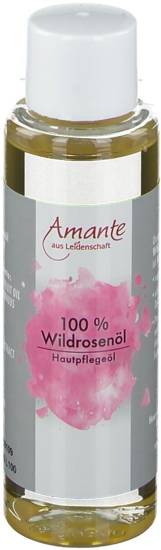 HENRY LAMOTTE OILS Wildrosenöl 100% rein Hautpflegeöl Amante 100 ml Öl