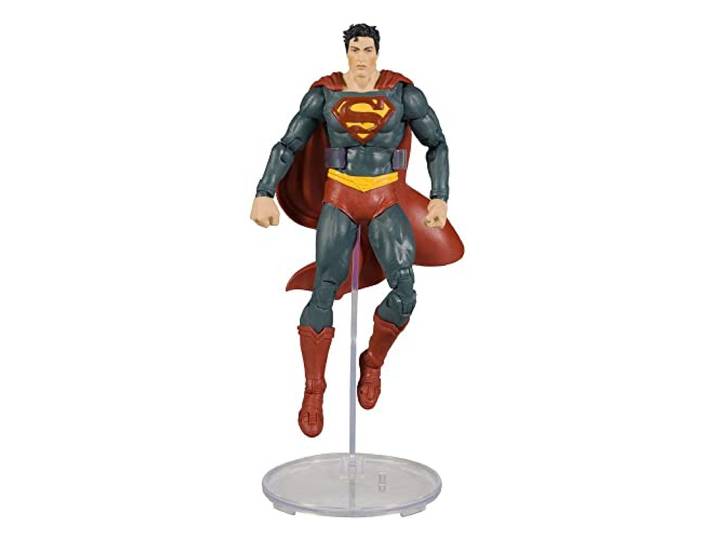 McFarlane Toys - DC Direct 7IN Figuur met Comic - Zwart ADAM WV1 - Superman
