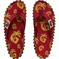 Gumbies  Red Multi G Damen Zehentrenner