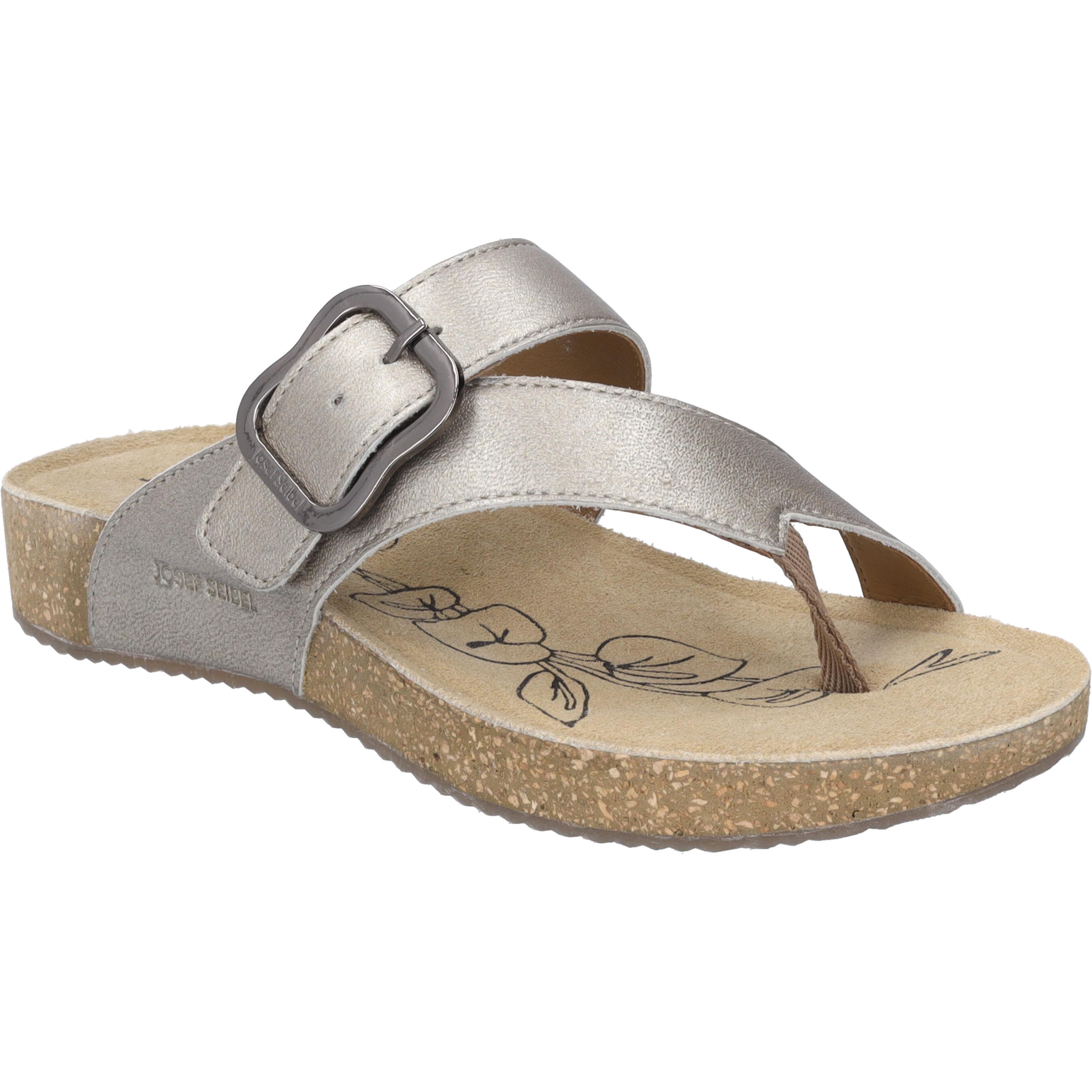 JOSEF SEIBEL Tonga 77 | Zehentrenner für Damen | Weiß Tonga 77, cristal