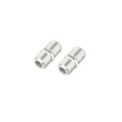 hama 00205271 SAT-Adapter, F-Kupplung - F-Kupplung, 2 Stück