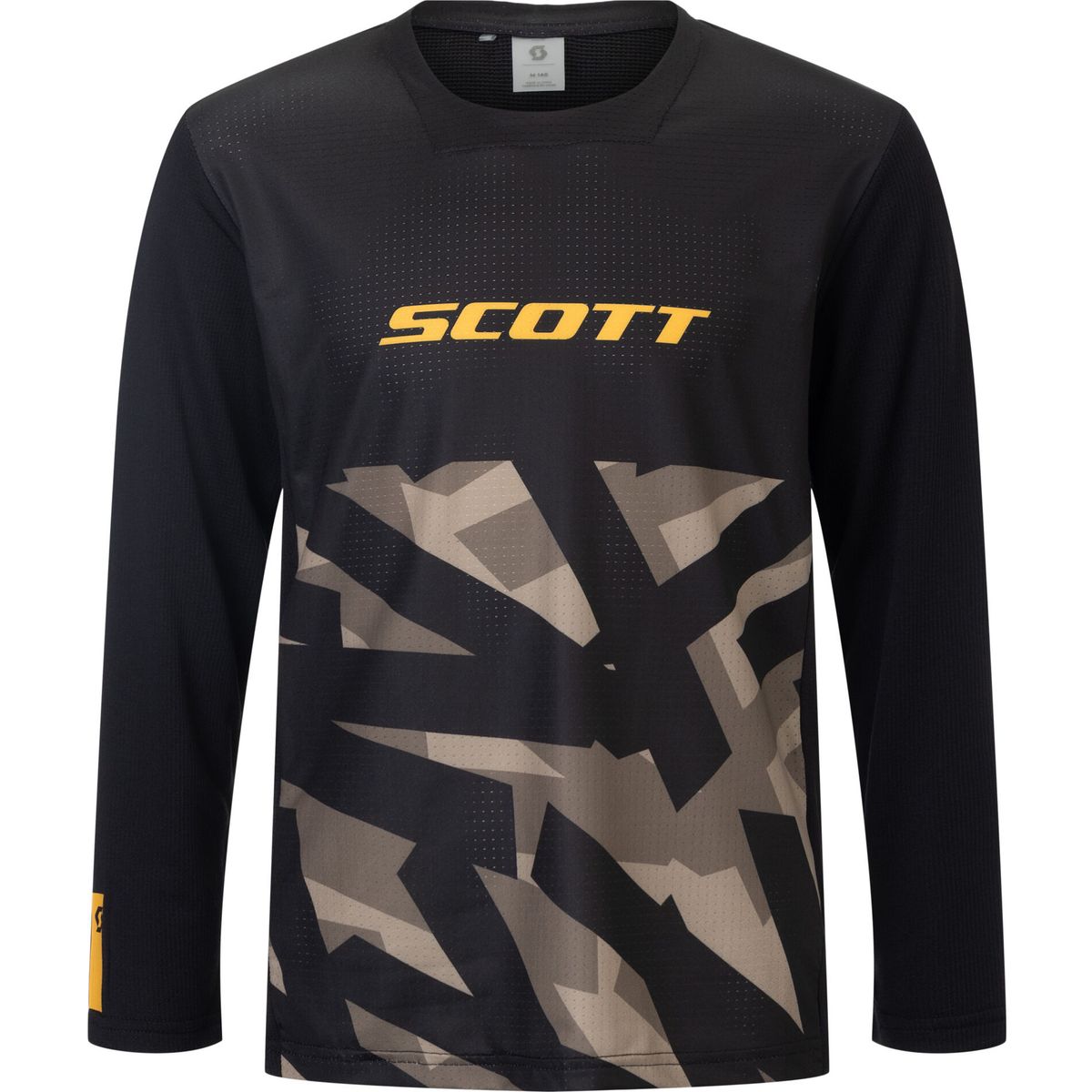 Scott Tee Jr Vertic Delta LS black (0001) XL 4248290001164
