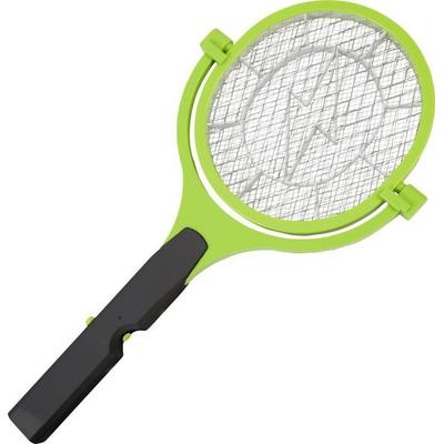 Gardigo Fly Swatter 90° Bzzz 25164 Fliegenklatsche Stromgitter (L x B x H) 445 x 228 x 28 mm Schwarz, Grün 1 St.