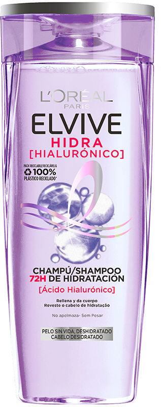 L'Oréal París Elvive Hidra Hialurónico champú 72h hidratación 690 ml