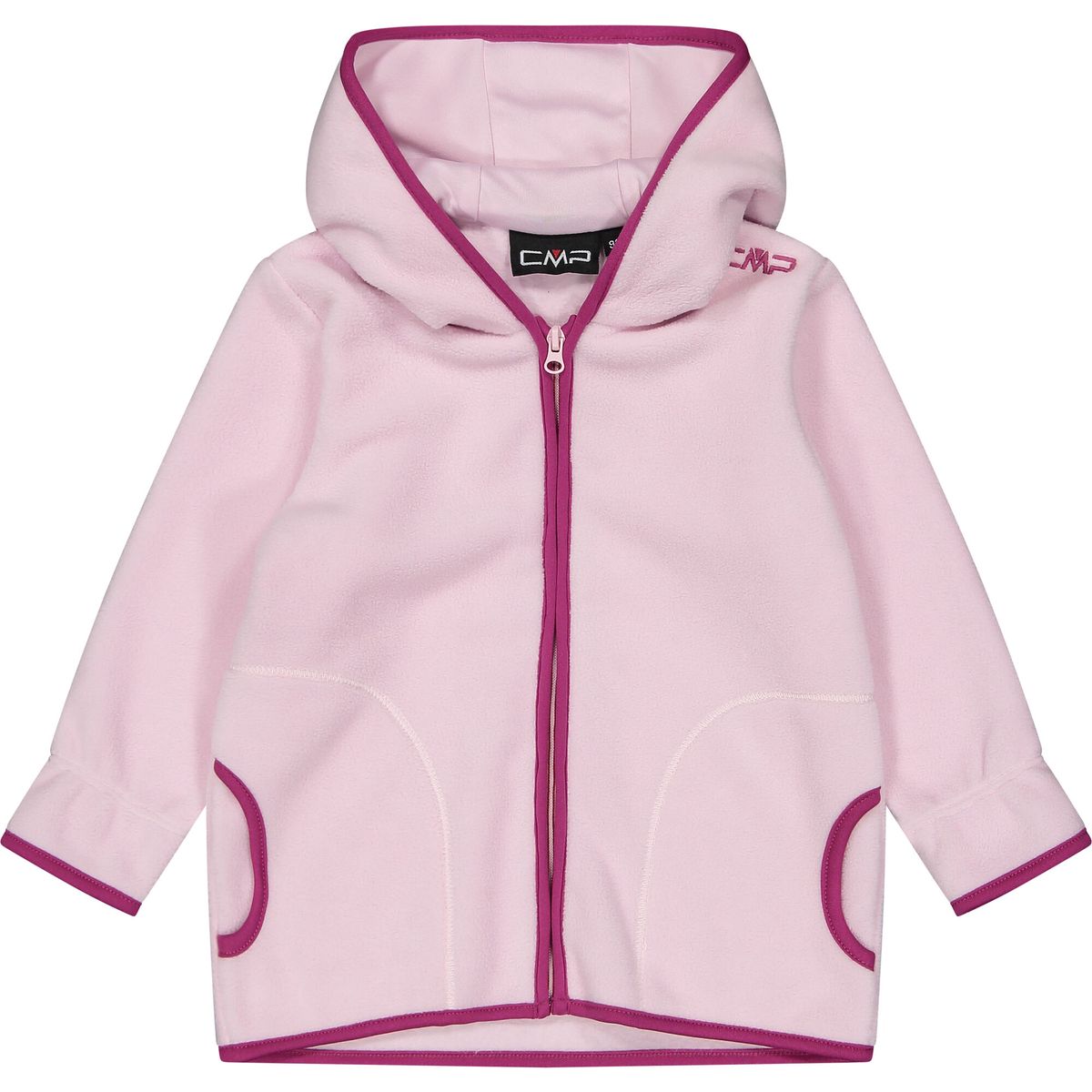 CMP Child Fleece FIX Hood Jacket soft pink (B273) 86 30H3982KB-B273-86