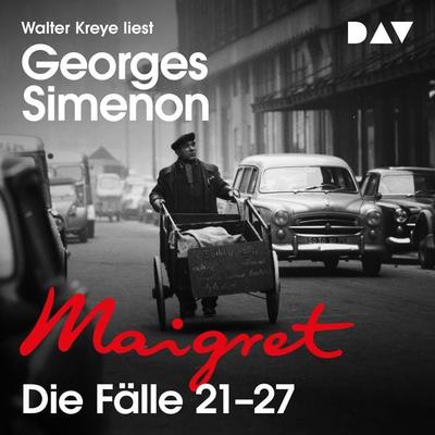 Maigret. Die Fälle 21-27 - Georges Simenon, Audio, 9783742435224
