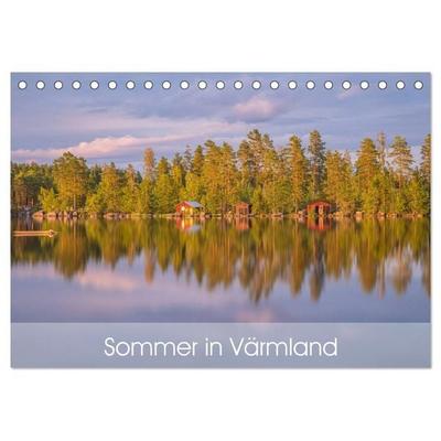 Schwedischer Sommer in Värmland (Tischkalender 2027 DIN A5 quer), CALVENDO Monatskalender