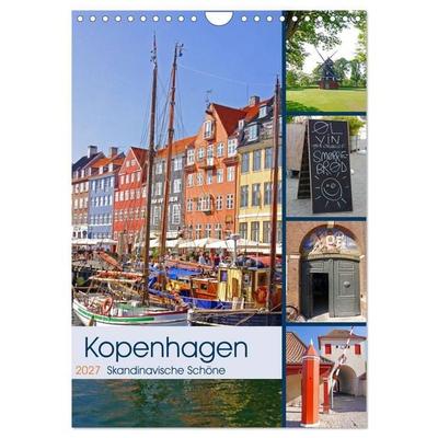 Kopenhagen. Skandinavische Schöne (Wandkalender 2027 DIN A4 hoch), CALVENDO Monatskalender