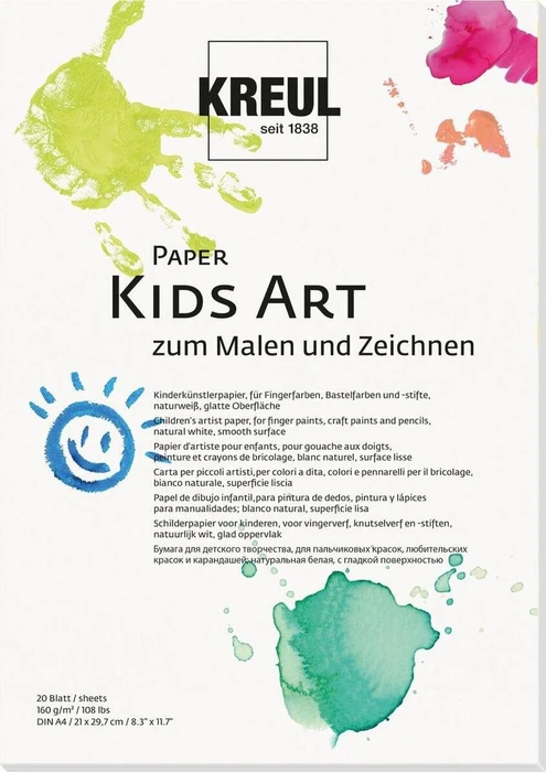 KREUL Kids Art, A4, 160 g, 20 Blatt