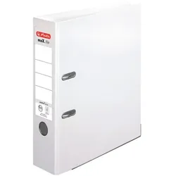 Herlitz Ordner »maX.file protect plus« breit weiß, 8x31.8x28.5 cm