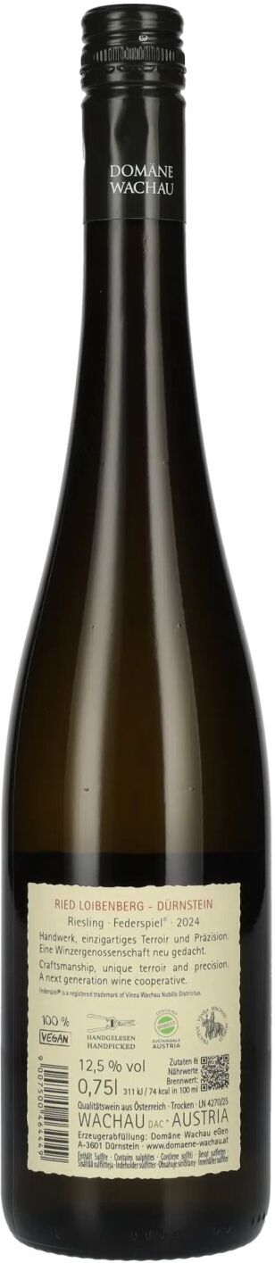 Domäne Wachau Riesling Federspiel Loibenberg 2024 12,5% Vol. 0,75l