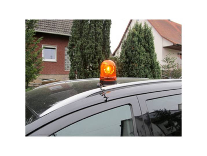 Gyrophare, orange, 12 V / 55 watts