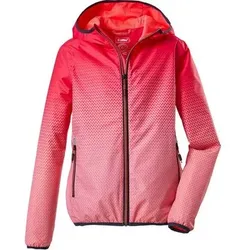 KILLTEC Kinder Funktionsjacke mit Kapuze, packbar Lyse GRLS JCKT A, Größe 176 in Orange Orange