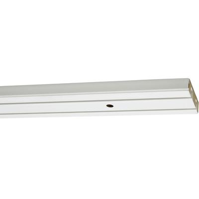 Gardinenschiene GARDINIA, weiß, B:150cm, Holzwerkstoff, Gardinenstangen, Gardinenschiene