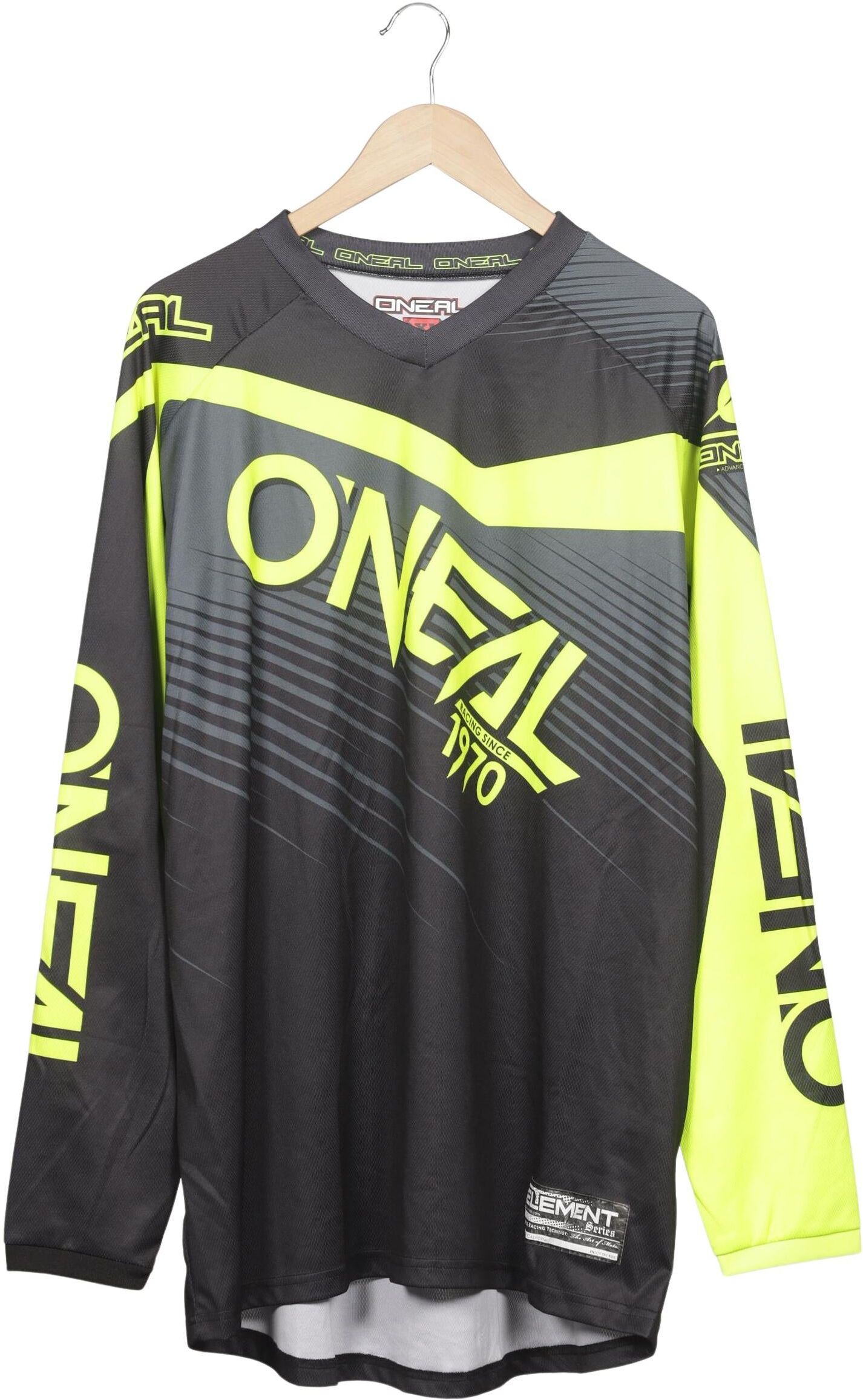 O Neill Herren Langarmshirt, Neon, Gr. Xxl, Synthetik - Second Hand