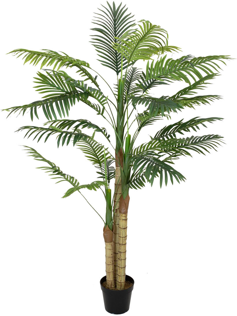 Europalms Areca Palme, 3-Stämmig, Kunstpflanze, 150cm