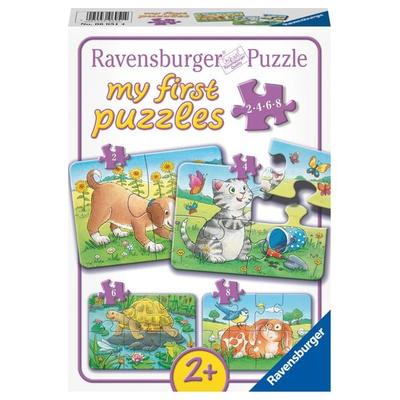 Puzzle Ravensburger Niedliche Haustiere 2-8 Teile