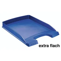 LEITZ Briefkorb PLUS flach - blau