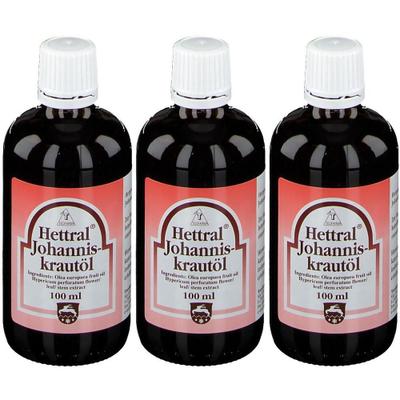 Hettral Johanniskrautöl x3 3x100 ml Öl