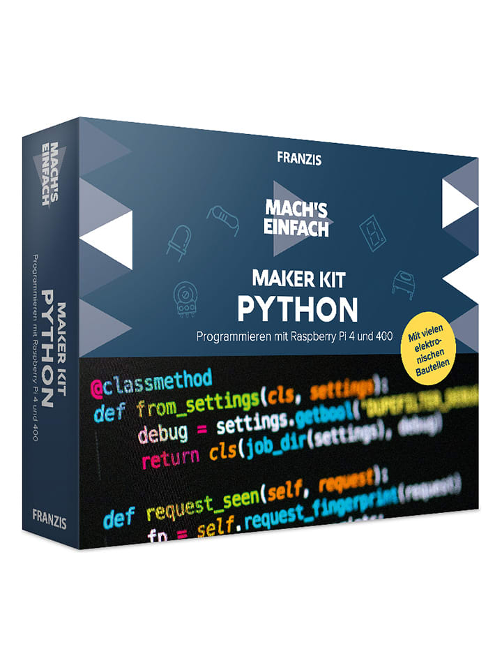 FRANZIS Programmier-Kit "Maker Kit Python" - ab 14 Jahren - onesize