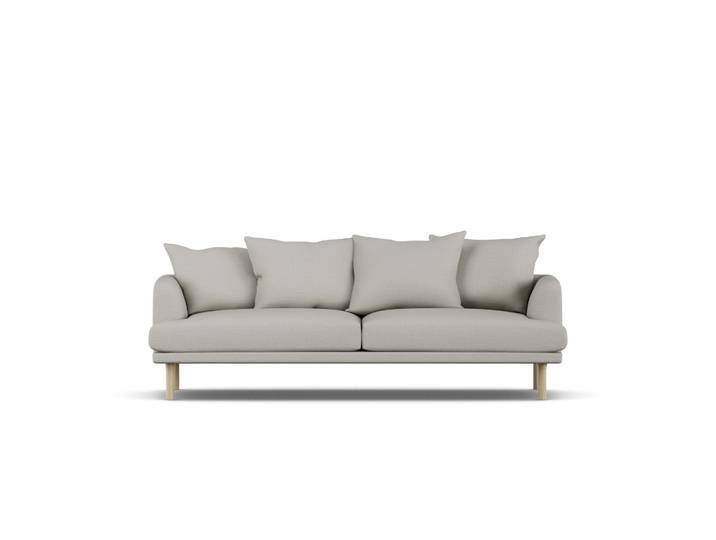 1898 Sjövik sofa Same Grey 6673-witgeoliede eiken, 3-zits