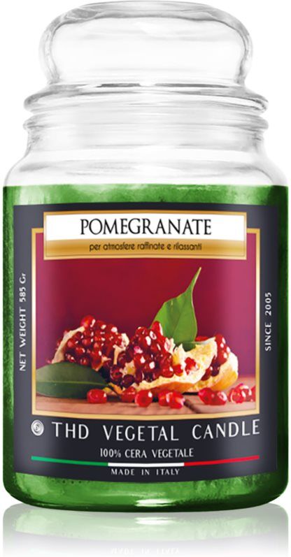 THD Italian Luxury Pomegranate bougie parfumée 600 g