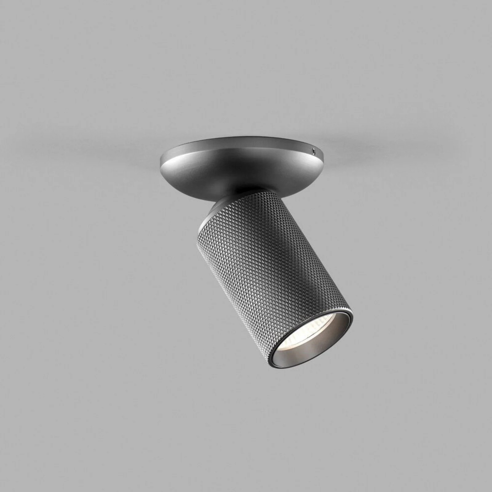 LIGHT-POINT Raw 1 Plafondlamp Titanium - LED - Aluminium