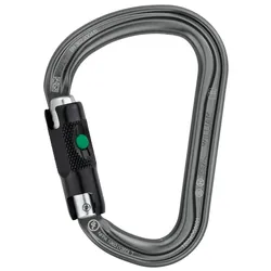 Petzl William Ball-Lock Karabiner - STK - silber