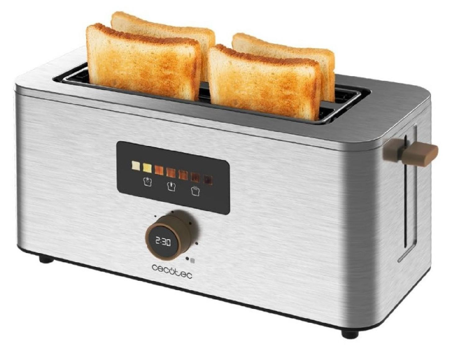 Cecotec Touch&Toast Extra Verticale Broodrooster, Dubbel