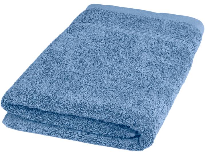 Badetuch ROSS Rubin , blau (kornblumenblau), B:70cm L:140cm, Frottier, Baumwolle, Handtücher, Badetuch, 100% Baumwolle