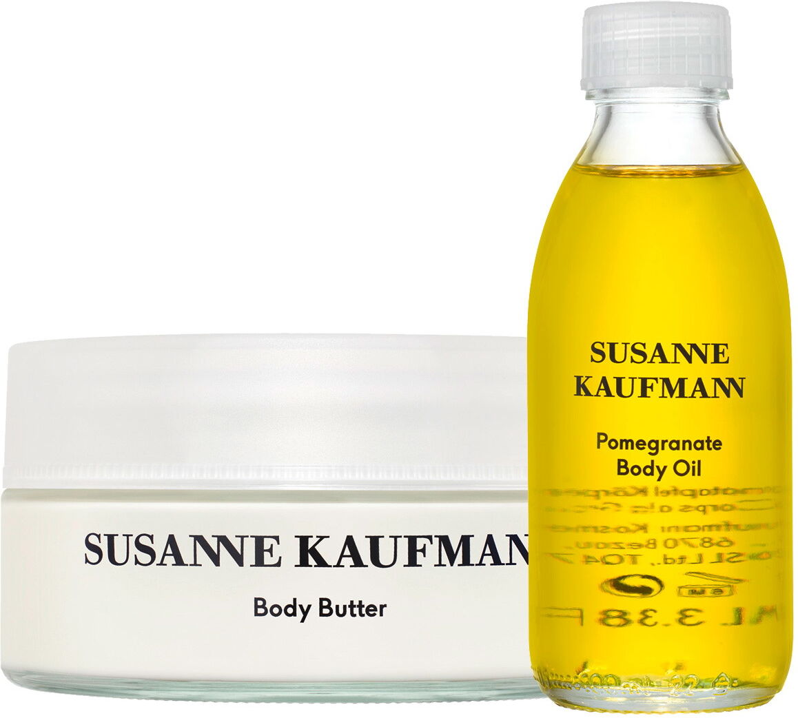 300ml Susanne Kaufmann Nährendes Körperpflegeset (Body Butter 200ml + Body Oil 100ml)