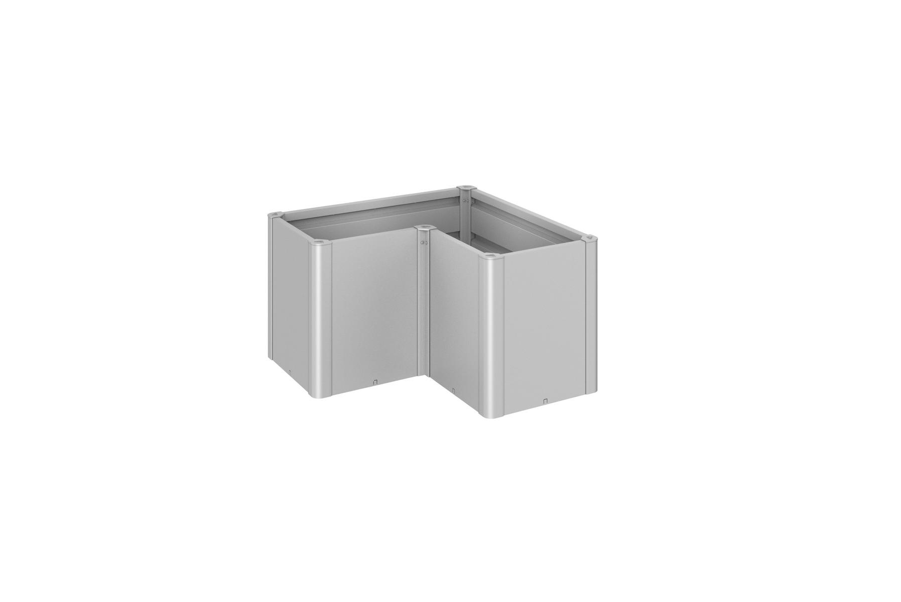 BIOHORTGARTE Pflanzbeet Belvedere MIDI Gr. L100 silber-metallic 16925171
