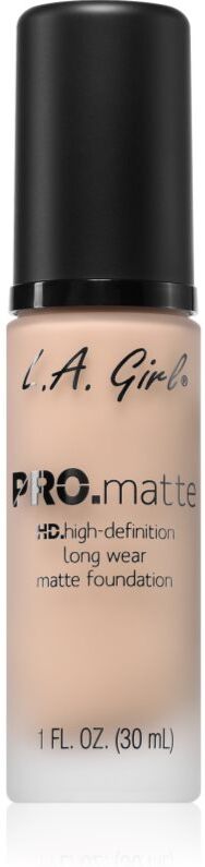 L.A. Girl Cosmetics PRO. Matte HD long-lasting foundation with matt effect shade Natural 30 ml